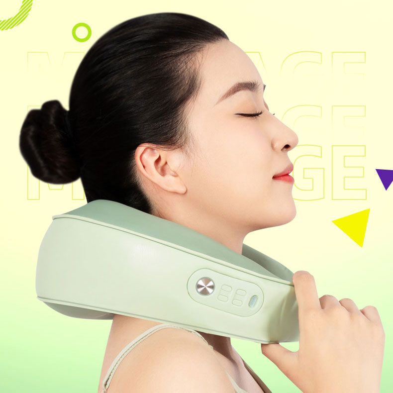 Massageador de pescoço: experimente a “Técnica de revitalização da coluna cervical” em 15 minutos