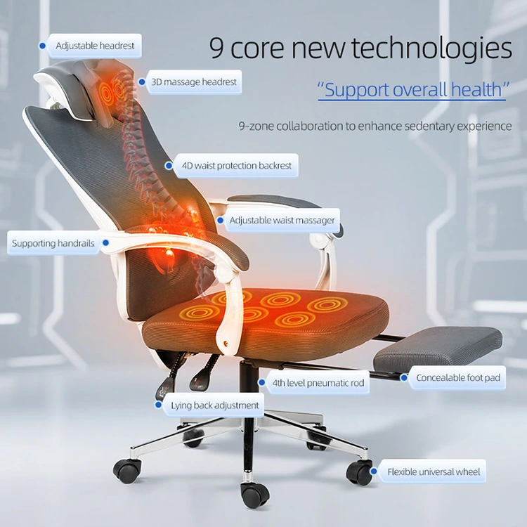 Cadeira de massagem ergonômica inteligente