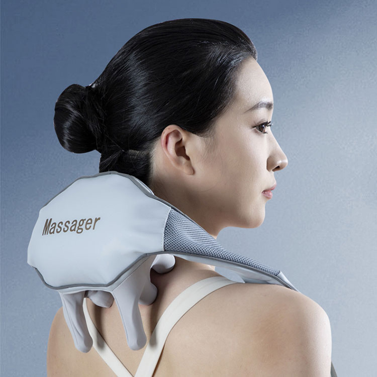 Massageador de ombro e pescoço recarregável em 8d